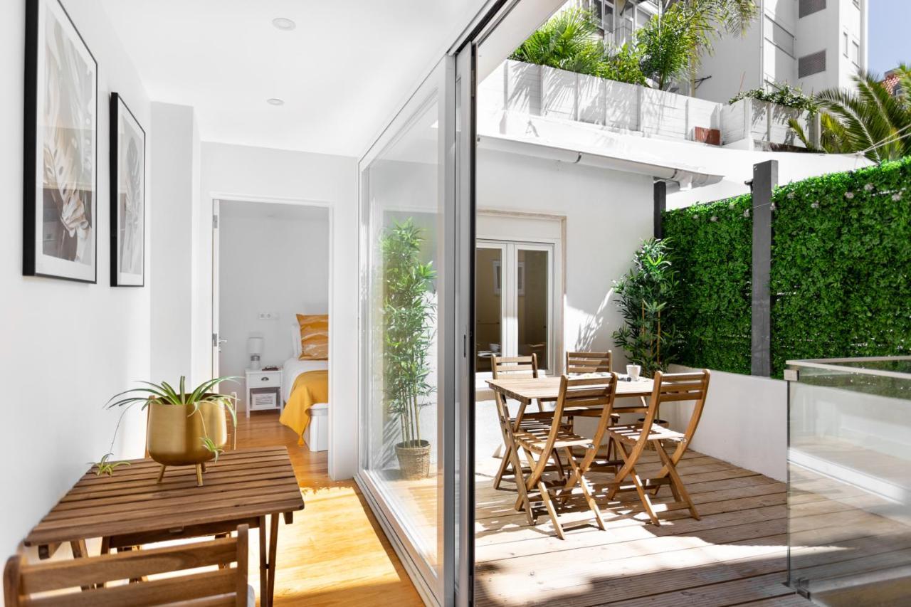 Joivy Principe Real 2Br Apt With Terrace Nearby Botanical Garden Of Lissabon Buitenkant foto